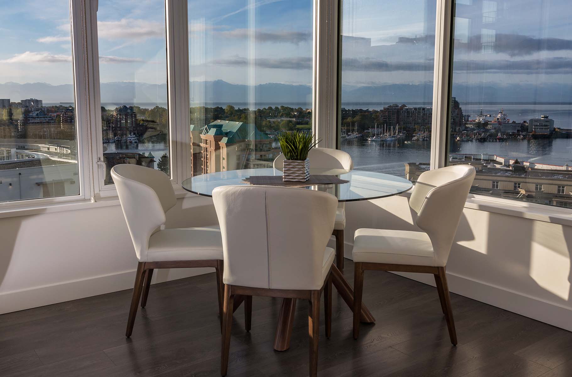 Gorgeous View in one of our Long Term Furnished Rentals in Victoria BC